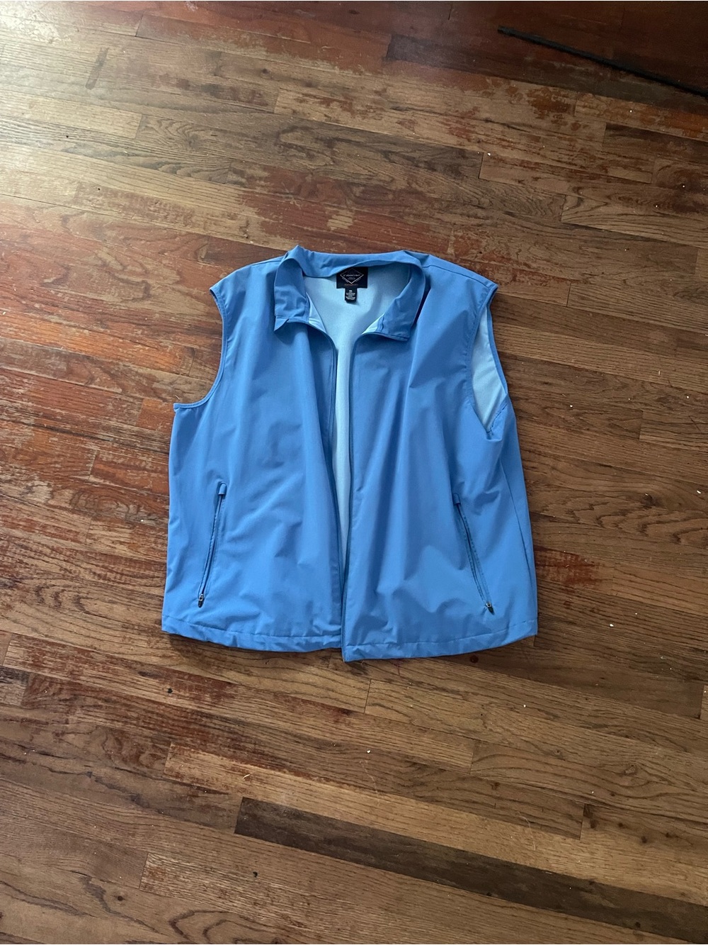 St. John's Bay Sky Blue Performance Zip Jacket